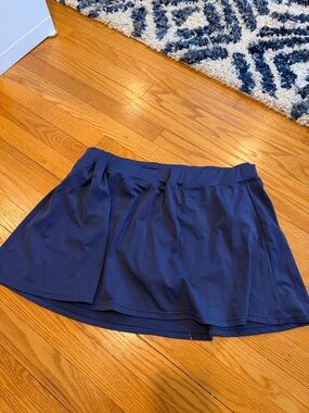 Navy Athletic/swim  Skort
